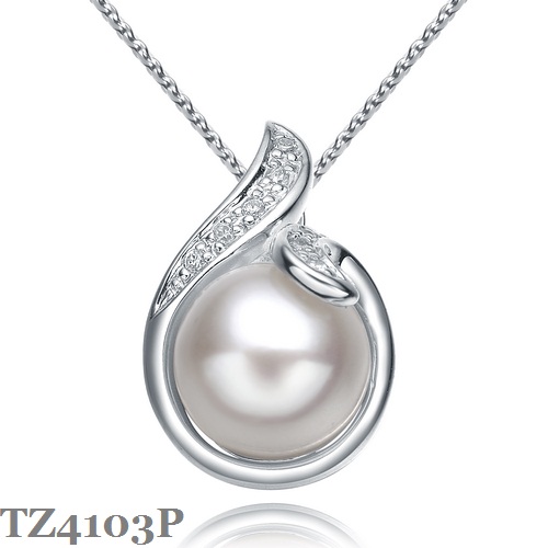 Silver Pearl Pendant TZ4103P