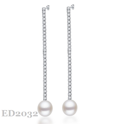 Silver Pearl Earring ED2032