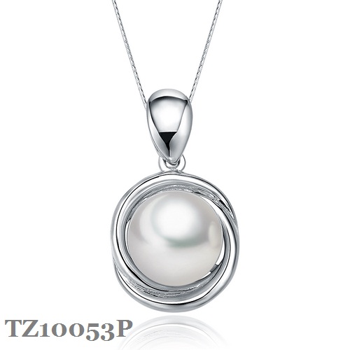 Silver Pearl Pendant TZ10053P